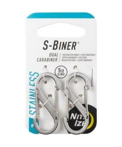 Buy 🌟 Nite Ize Carabiners 2-Pack 1.56-in Stainless Oval Wire Carabiner ⌛