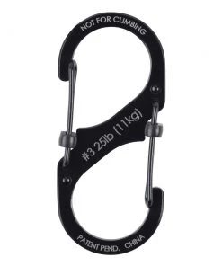Best deal 🔥 Nite Ize Carabiners 1.9-in Black Locking Oval Wire Carabiner 👍 -Outdoor Recreation Shop 05329287