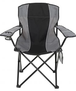 Brand new 🌟 Garden Treasures Beach & Camping Chairs Black/Grey Folding Camping Chair ❤️