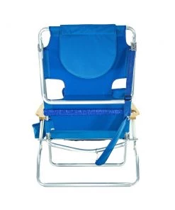 Cheap 🤩 Deltess Beach & Camping Chairs Blue Folding Beach Chair 🤩 -Outdoor Recreation Shop 09040717