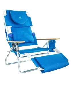 Cheap 🤩 Deltess Beach & Camping Chairs Blue Folding Beach Chair 🤩