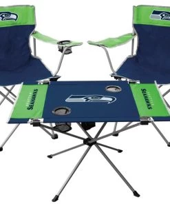 Buy 🛒 Rawlings Beach & Camping Chairs 3 Piece Tailgate Kit Seattle Seahawks ⌛