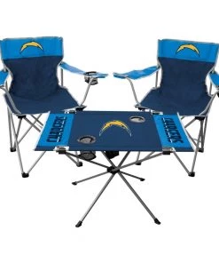 Buy 😀 Rawlings Beach & Camping Chairs Los Angeles Chargers Folding Tailgate Set Chair 🤩