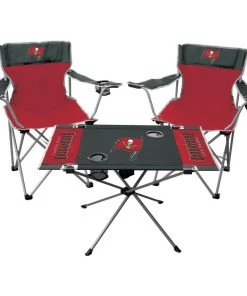Hot Sale 🤩 Rawlings Beach & Camping Chairs 3 Piece Tailgate Kit Tampa Bay Buccaneers 😀