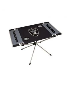 Best Sale 🎉 Rawlings Beach & Camping Chairs Oakland Raiders Multi-color Folding Tailgate Table Chair 🎁