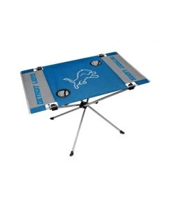 New 👍 Rawlings Beach & Camping Chairs Detroit Lions Multi-color Folding Tailgate Table Chair 🎁