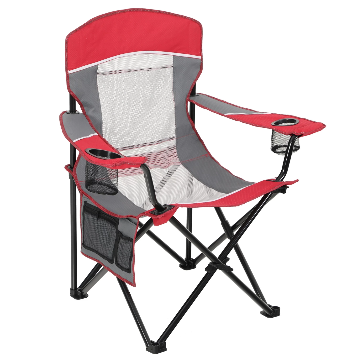 Deals ๐คฉ Garden Treasures Beach & Camping Chairs Red/Grey Folding Camping Chair ๐ฏ 6 Deals ๐คฉ Garden Treasures Beach & Camping Chairs Red/Grey Folding Camping Chair ๐ฏ - Image 6