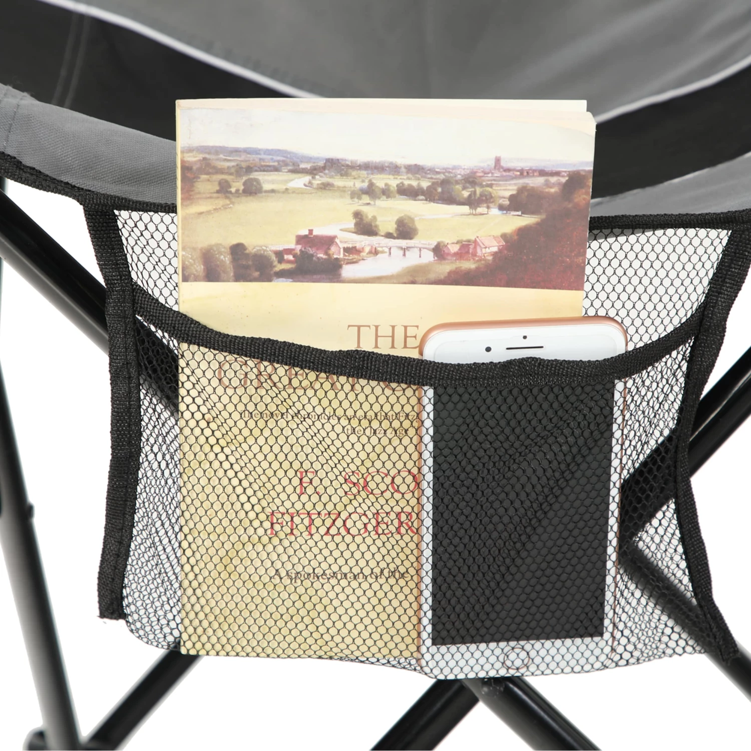 Brand new ๐ Garden Treasures Beach & Camping Chairs Black/Grey Folding Camping Chair โค๏ธ 9 Brand new ๐ Garden Treasures Beach & Camping Chairs Black/Grey Folding Camping Chair โค๏ธ - Image 9