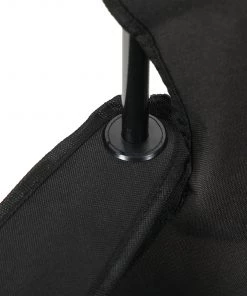 Brand new ⌛ Garden Treasures Beach & Camping Chairs Black Folding Camping Chair 😀 -Outdoor Recreation Shop 11049443