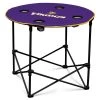 New ⭐ Logo Brands Beach & Camping Chairs Minnesota Vikings Purple Folding Tailgate Table Chair 🧨
