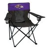 Wholesale 🧨 Logo Brands Beach & Camping Chairs Baltimore Ravens Team Color Folding Tailgate Chair ⭐