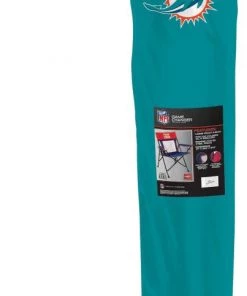 Flash Sale ❤️ Rawlings Beach & Camping Chairs Miami Dolphins Folding Tailgate Chair ✨ -Outdoor Recreation Shop 11344496