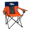 New 🧨 Logo Brands Beach & Camping Chairs Denver Broncos Team Color Folding Tailgate Chair ✔️