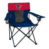 Best Pirce 🛒 Logo Brands Beach & Camping Chairs Houston Texans Team Color Folding Tailgate Chair 🧨