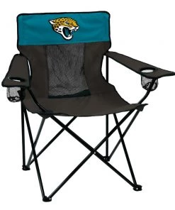 Promo ⌛ Logo Brands Beach & Camping Chairs Jacksonville Jaguars Team Color Folding Tailgate Chair ✨