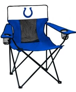 Best deal ⌛ Logo Brands Beach & Camping Chairs Indianapolis Colts Team Color Folding Tailgate Chair 🔔