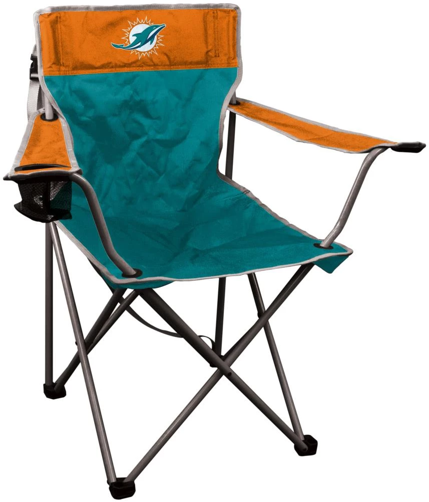 Budget ❤️ Rawlings Beach & Camping Chairs Miami Dolphins Multi Color Folding Tailgate Set Chair ✨ 2 Budget ❤️ Rawlings Beach & Camping Chairs Miami Dolphins Multi Color Folding Tailgate Set Chair ✨ - Image 2