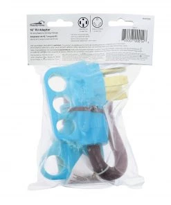 Outlet 🧨 Road & Home RV Accessories 18 In. RV Electrical Adapter Fits 50 Amp Male to 30 Amp Female with Pull Out Handles Type 10/3 STW 30 Amp 125 V to 4 Degrees Fahrenheit Cold Weather Jacket Black with Yellow Handles 😀 -Outdoor Recreation Shop 15614939