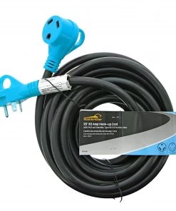 Top 10 ❤️ Road & Home RV Accessories 25 Ft. RV Electrical Cord with Pull Out Handles Type 10/3 STW 30 Amp 125 V to 4 Degrees Fahrenheit Cold Weather Jacket Black with Yellow Handles 🧨
