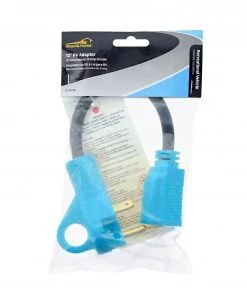 Deals 🧨 Road & Home RV Accessories 12 In. RV Electrical Adapter Fits 30 Amp Male to 15 Amp Female with Pull Out Handles Type 12/3 SJTW 30 Amp 125 V to 4 Degrees Fahrenheit Cold Weather Jacket Black with Yellow Handles 🧨 -Outdoor Recreation Shop 15615113