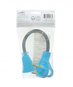 Deals 🧨 Road & Home RV Accessories 12 In. RV Electrical Adapter Fits 30 Amp Male to 15 Amp Female with Pull Out Handles Type 12/3 SJTW 30 Amp 125 V to 4 Degrees Fahrenheit Cold Weather Jacket Black with Yellow Handles 🧨 -Outdoor Recreation Shop 15615114