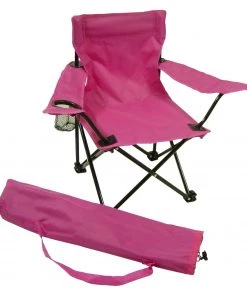 Budget 🎉 Redmon Beach & Camping Chairs Hot Pink Folding Camping Chair ✨