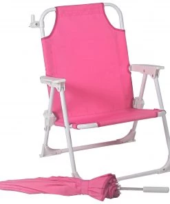Deals ✔️ Redmon Beach & Camping Chairs Hot Pink Folding Beach Chair ✨ -Outdoor Recreation Shop 17903676