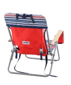 Best deal 🌟 Outsider Beach & Camping Chairs Red/Blue Stripes Folding Beach Chair ⌛ -Outdoor Recreation Shop 40667847