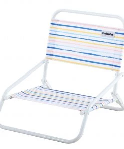 Wholesale ✨ Outsider Beach & Camping Chairs Blue Stripe Folding Beach Chair 👍 -Outdoor Recreation Shop 40705192