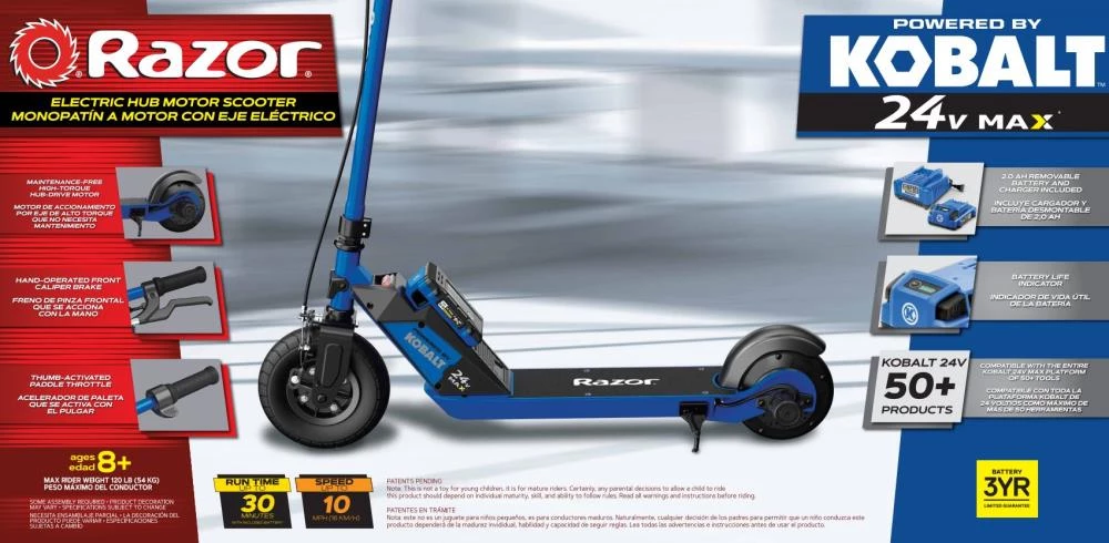 Flash Sale ๐ Kobalt Scooters Kobalt Power Core 100 BL โจ 10 Flash Sale ๐ Kobalt Scooters Kobalt Power Core 100 BL โจ - Image 10