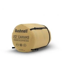 Best Pirce ⭐ Bushnell Sleeping Bags & Pads Bushnell 20 Degree Hooded Canvas Sleeping Bag 🧨 -Outdoor Recreation Shop 42048514