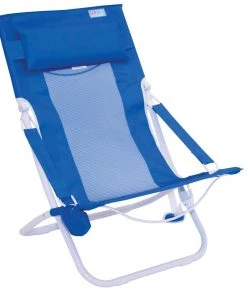 Wholesale 🔔 RIO Brands Beach & Camping Chairs Blue Folding Beach Chair 🤩