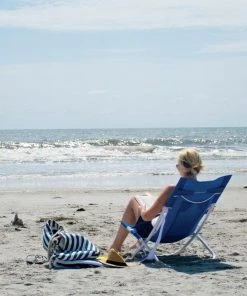 Wholesale 🔔 RIO Brands Beach & Camping Chairs Blue Folding Beach Chair 🤩 -Outdoor Recreation Shop 42128780