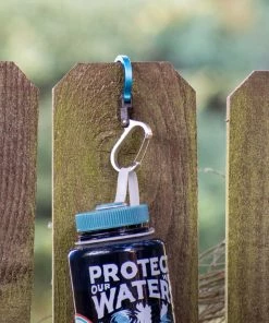 Promo 🤩 Heroclip Carabiners Heroclip Mini Blue Steel ⭐ -Outdoor Recreation Shop 42209397