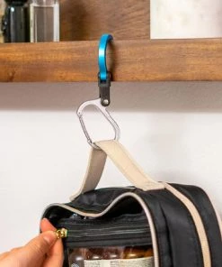 Promo 🤩 Heroclip Carabiners Heroclip Mini Blue Steel ⭐ -Outdoor Recreation Shop 42209398