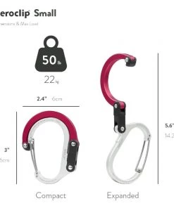 Top 10 😍 Heroclip Carabiners Heroclip Small Hot Rod Red 🎁 -Outdoor Recreation Shop 42209413