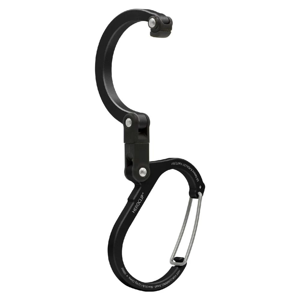 Best reviews of ❤️ Heroclip Carabiners Heroclip Small Stealth Black 💯 1 Best reviews of ❤️ Heroclip Carabiners Heroclip Small Stealth Black 💯