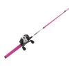 Best Sale 🤩 Zebco Fishing Equipment Roam 3SZ Pink 602M Spin Cast Combo 10 ✔️