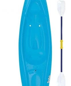 Cheap 🌟 Pelican Kayaks Pelican-Kayak-6'-Solo-Cyan-w/paddle 💯