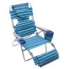 Deals 🌟 Tommy Bahama Beach & Camping Chairs Blue Striped Folding Beach Lounger Chair 👏