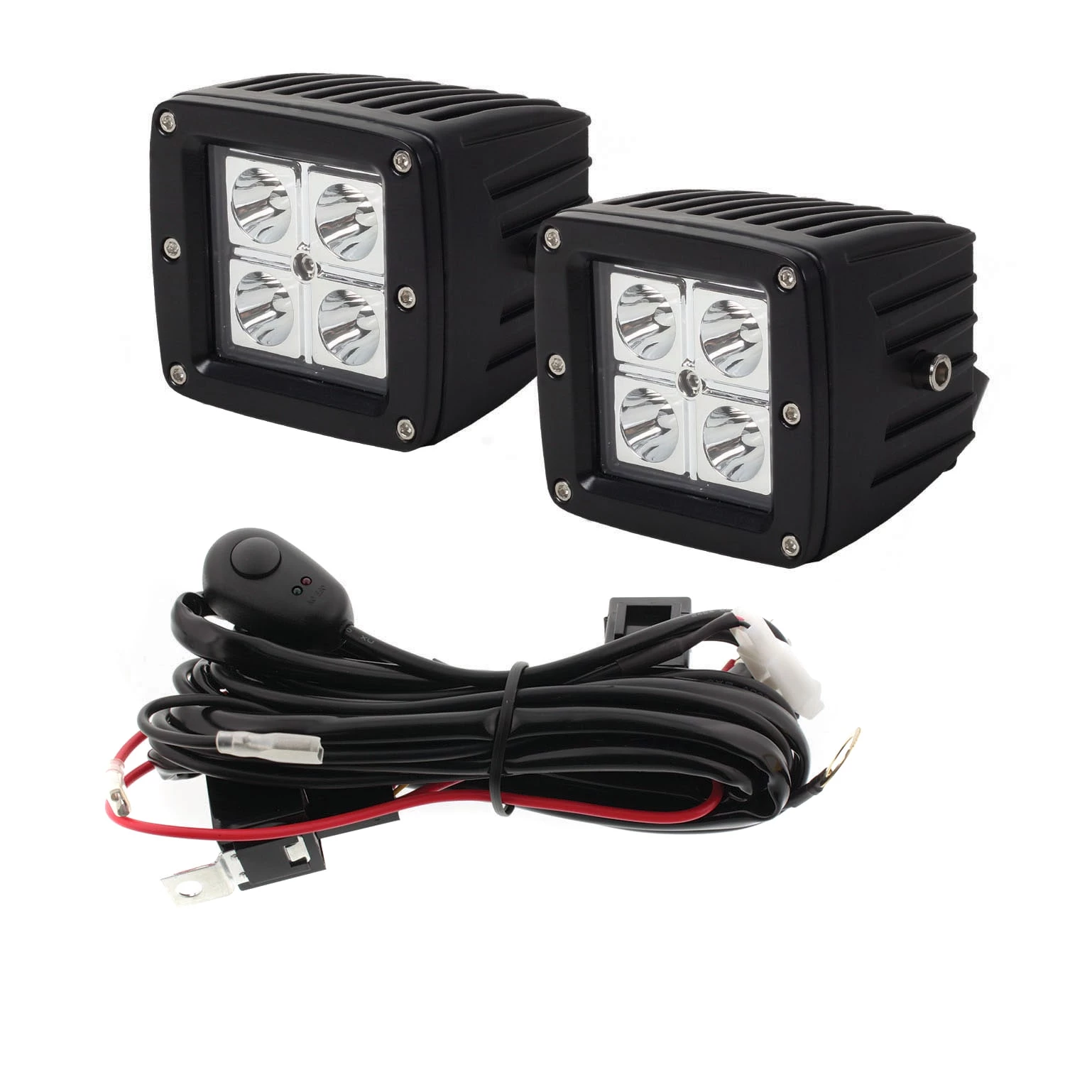 Discount ⭐ Pilot Automotive Recreational Vehicle Accessories 3" Square LED Light Kit With Harness ⭐ 1 Discount ⭐ Pilot Automotive Recreational Vehicle Accessories 3" Square LED Light Kit With Harness ⭐